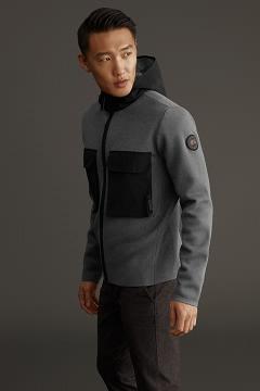 Ropa Canada Goose Hombre México - Elgin Suéteres Black Label Grises MP8461935